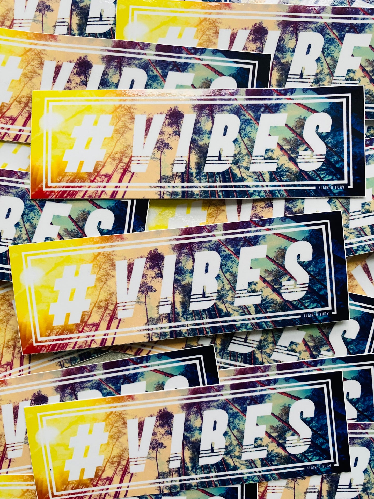 #Vibes Slap Sticker