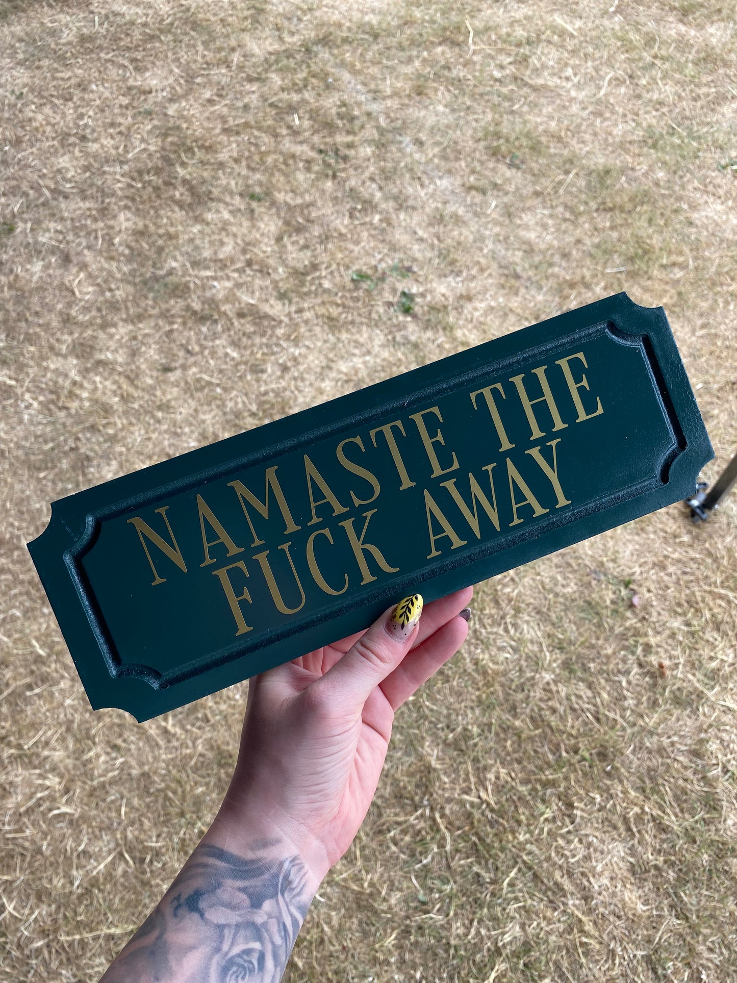 Namaste the Fuck Away