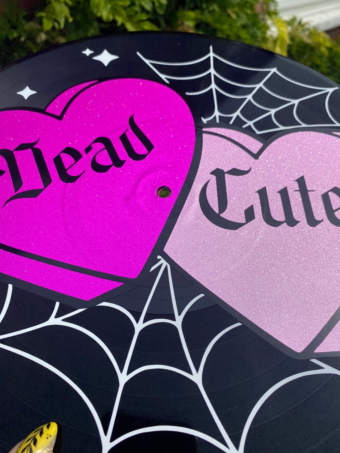 Dead Cute 12” Upcycled Vinyl Record