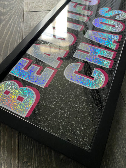Beautiful Chaos Framed Acrylic Sign