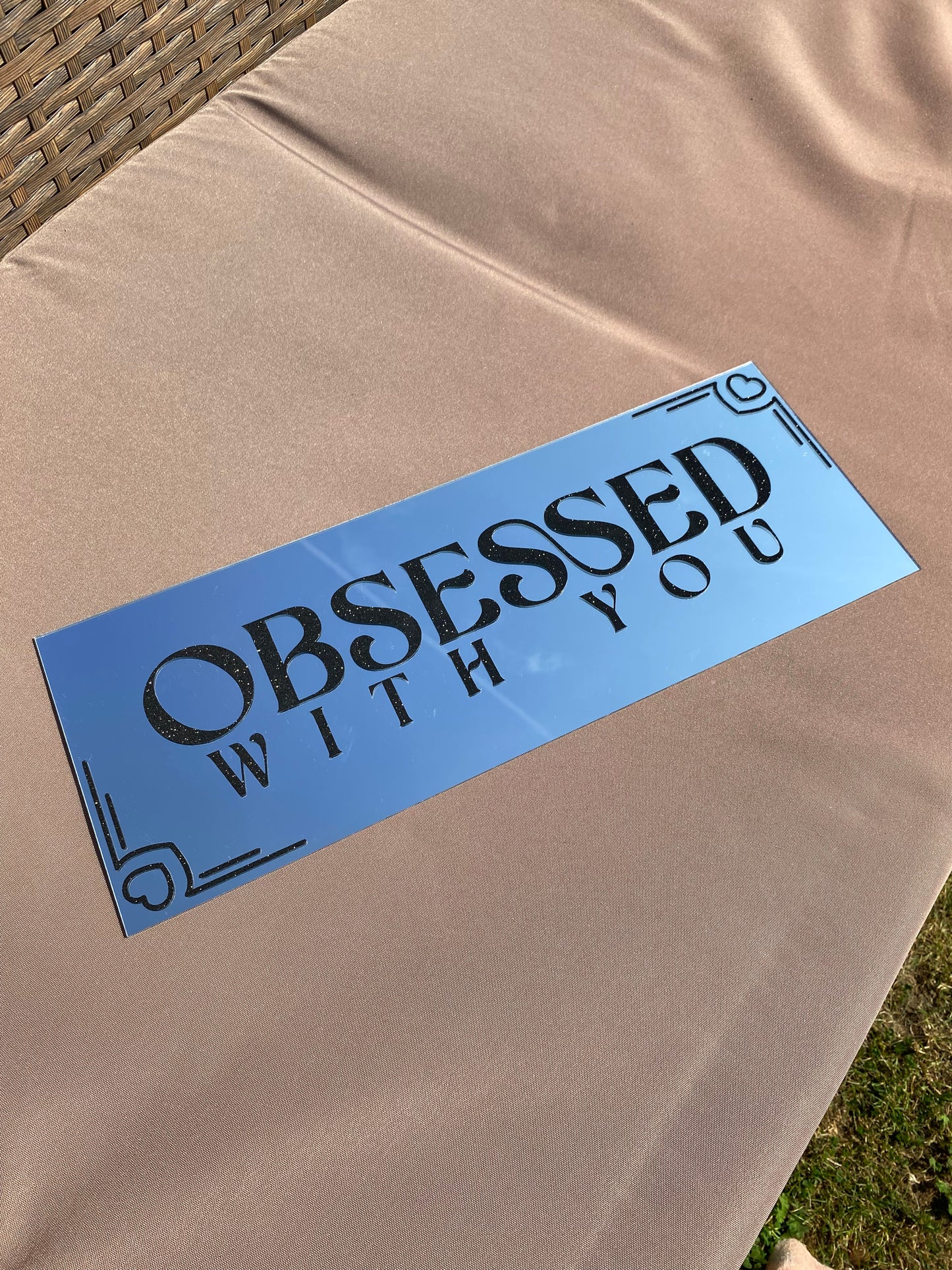 Obsessed With You! Rectangle Mirror