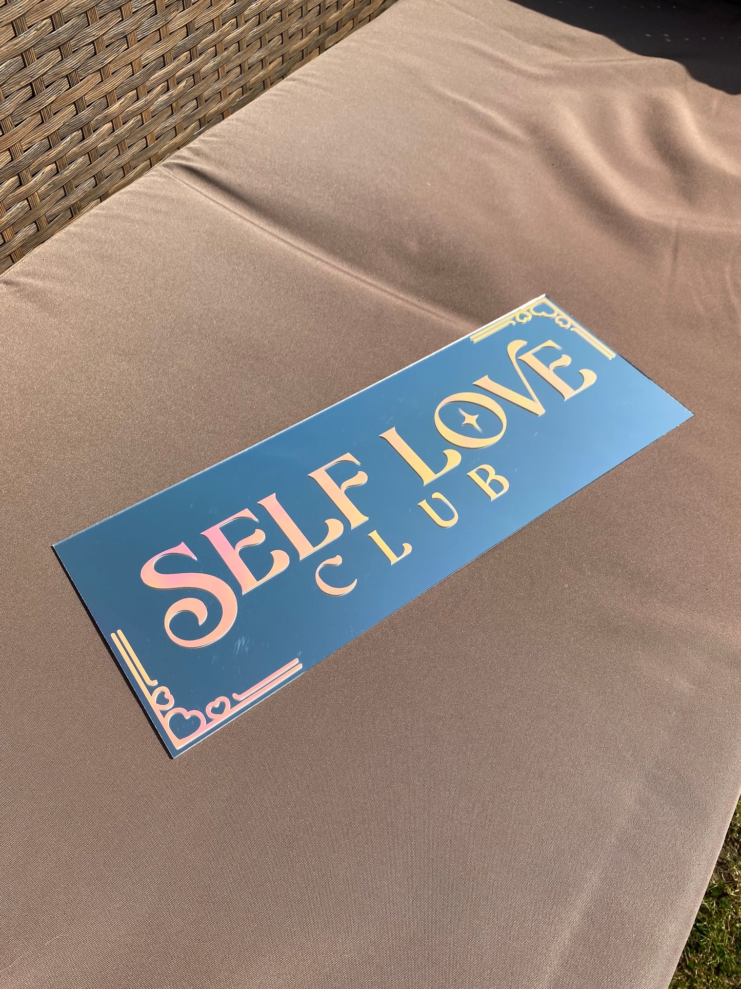 Self Love Club! Rectangle Mirror
