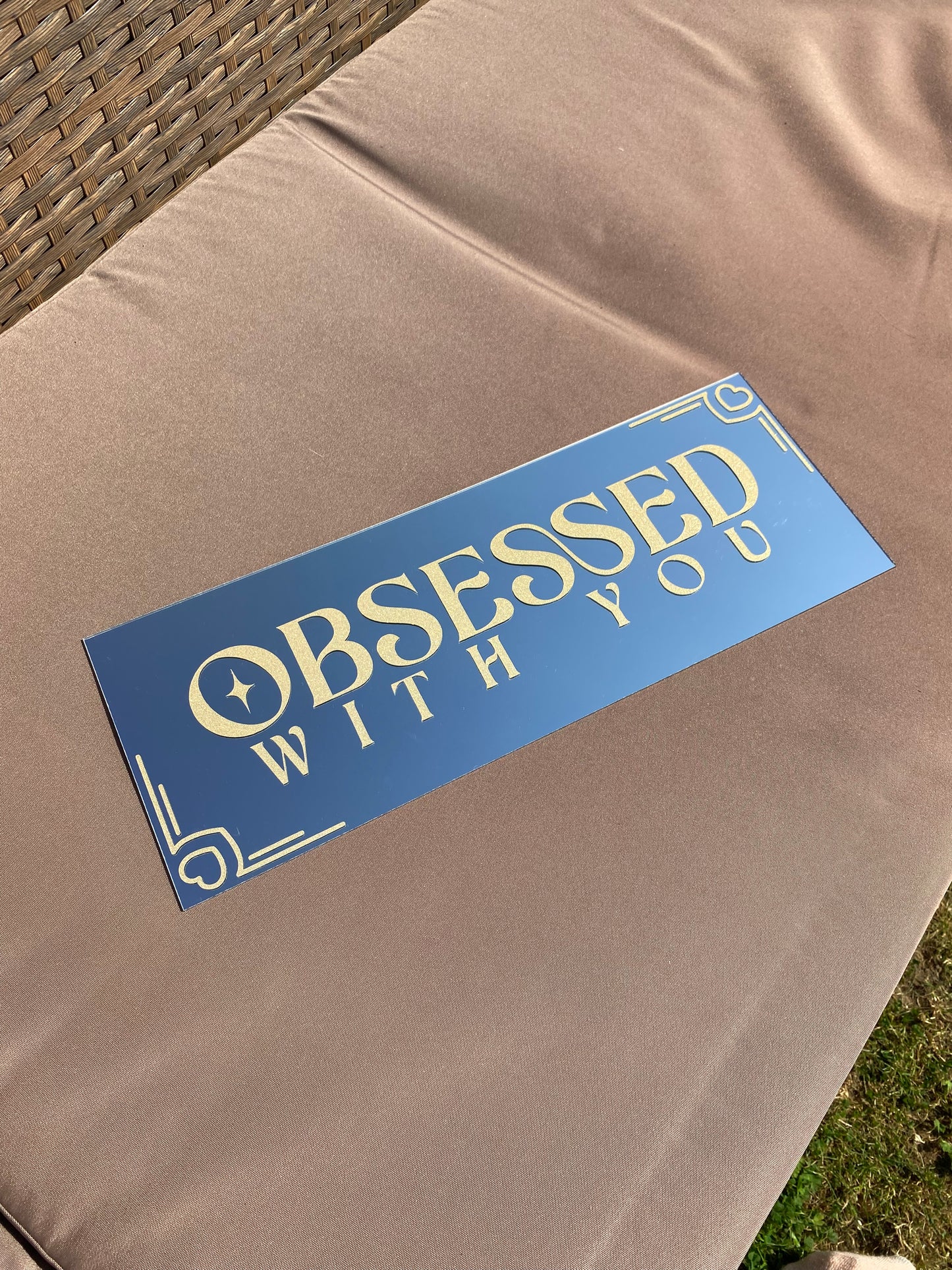 Obsessed With You! Rectangle Mirror