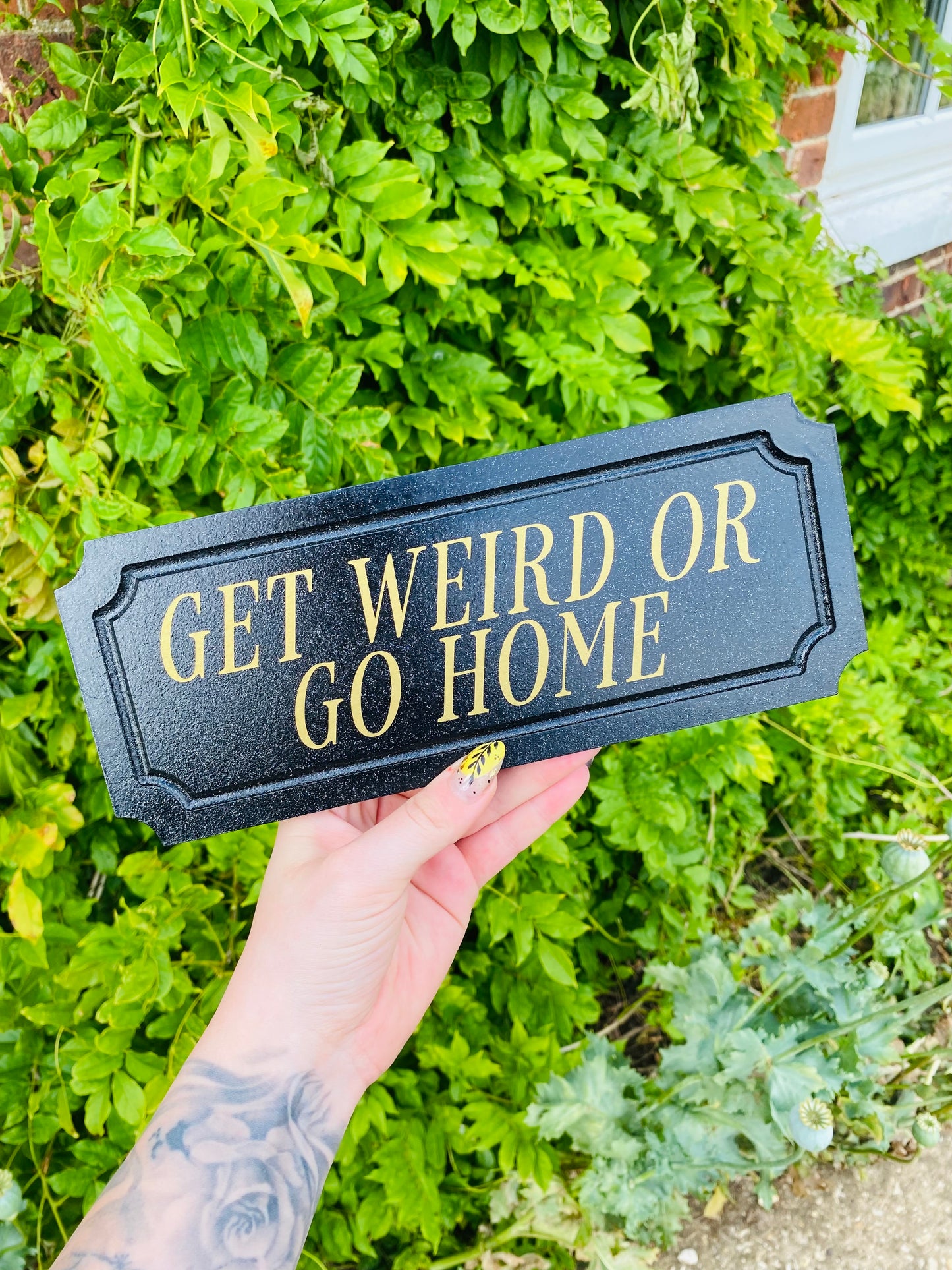 Get Weird or Go Home