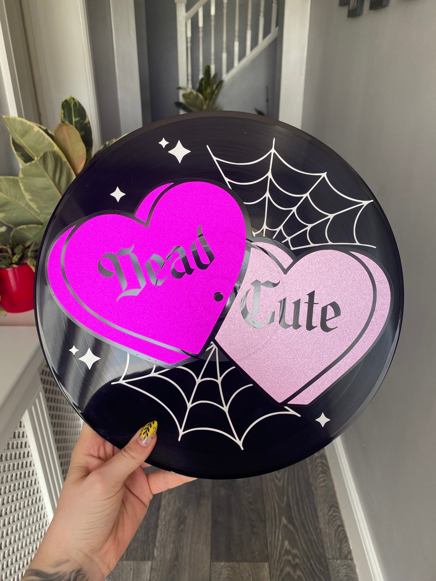 Dead Cute 12” Upcycled Vinyl Record