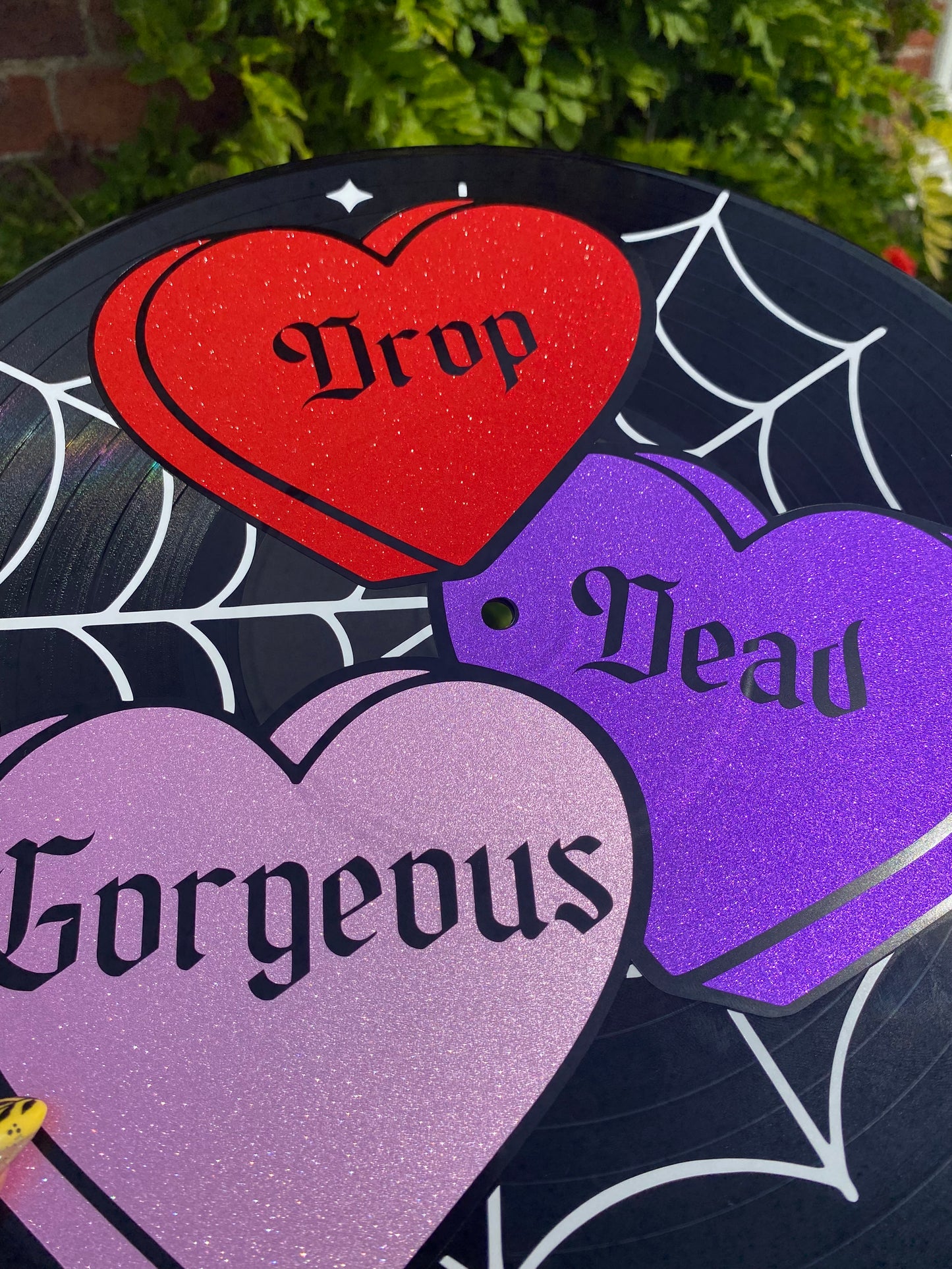 Drop Dead Gorgeous 12” Upcycled Vinyl Record
