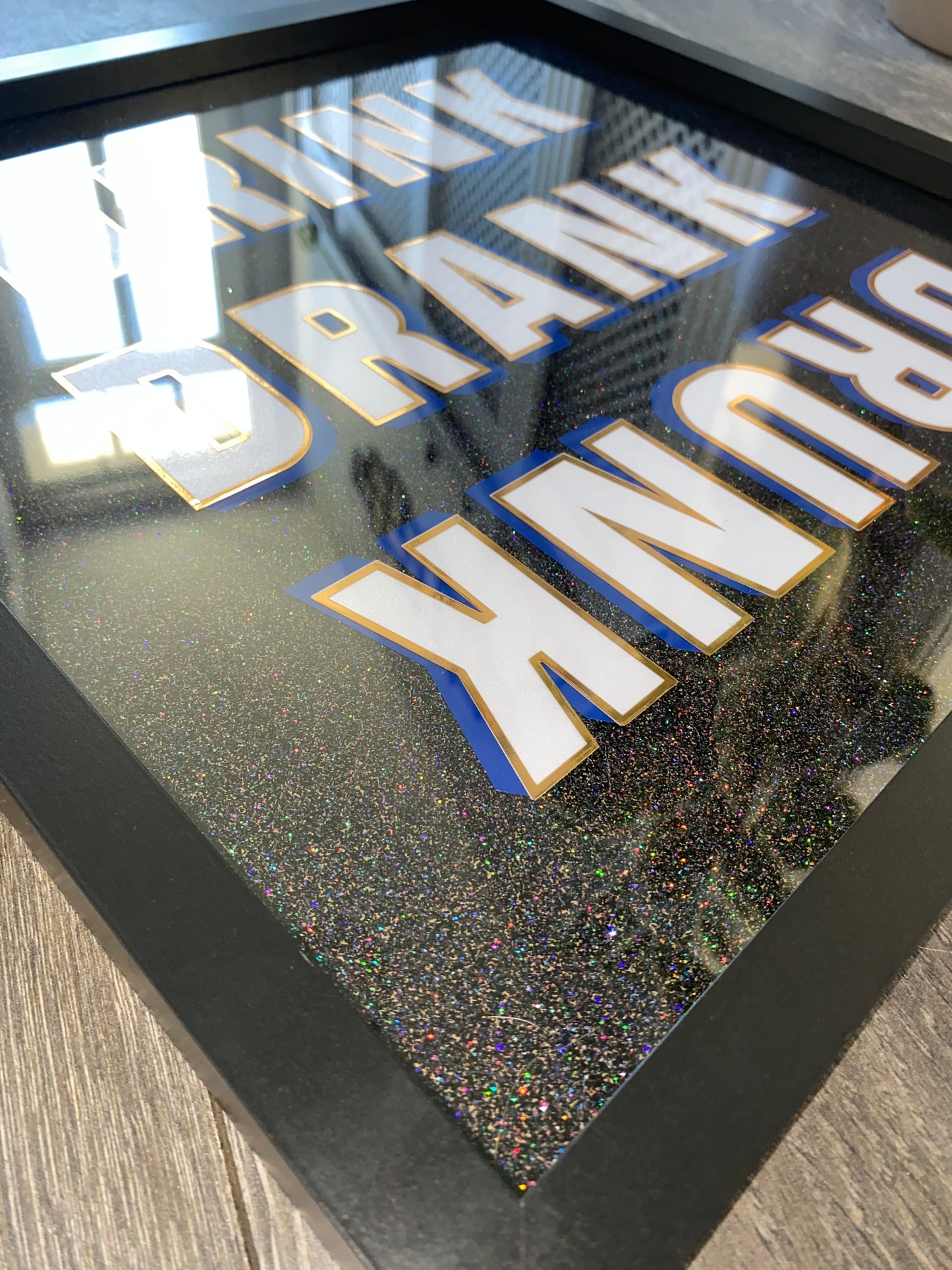 Drink Drank Drunk Framed Acrylic Sign