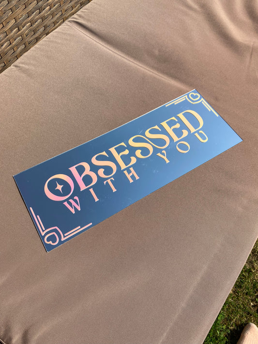 Obsessed With You! Rectangle Mirror