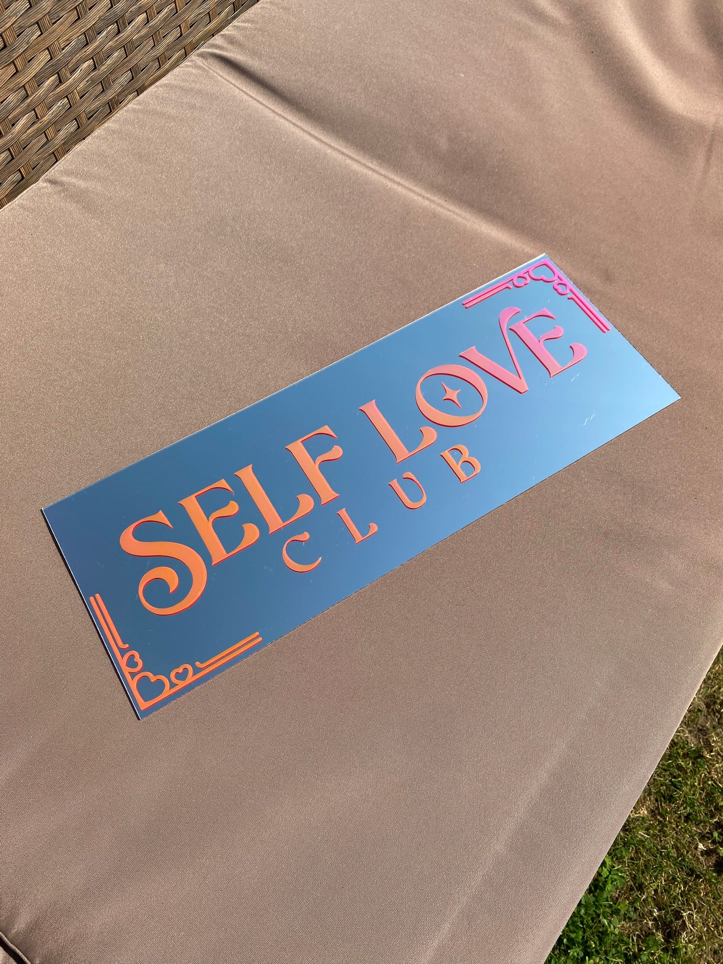 Self Love Club! Rectangle Mirror