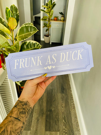 Frunk as Duck