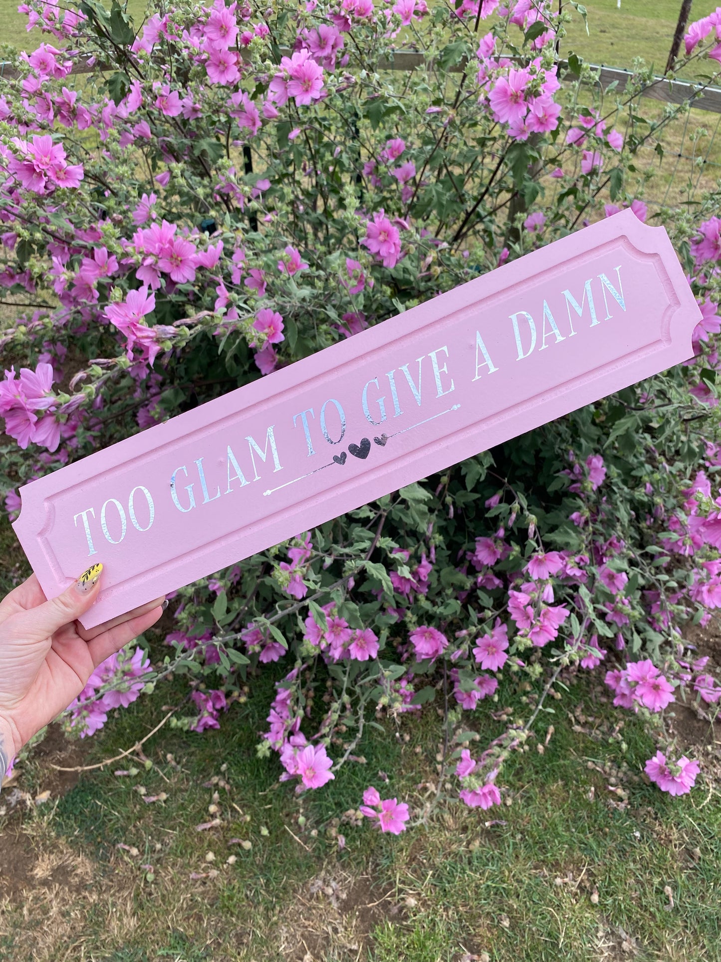 Too Glam to Give a Damn