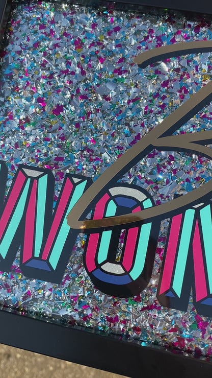 Boogie Wonderland Framed Acrylic Sign