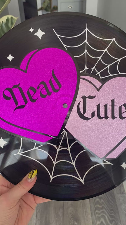 Dead Cute 12” Upcycled Vinyl Record